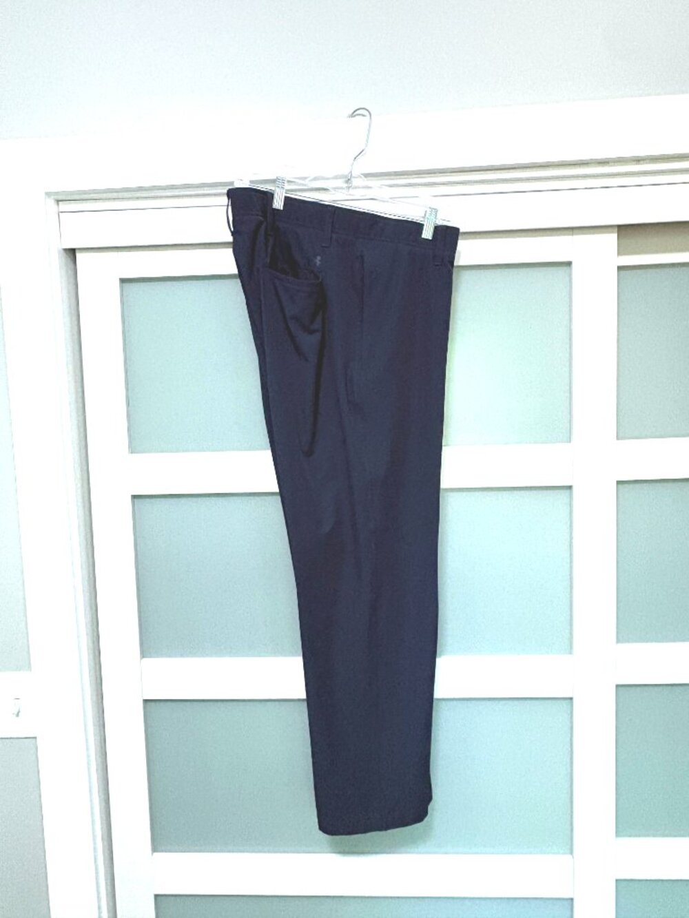 Men's Under Armour Golf Dress Pants Navy 40/30 Stretch Trousers  EUC